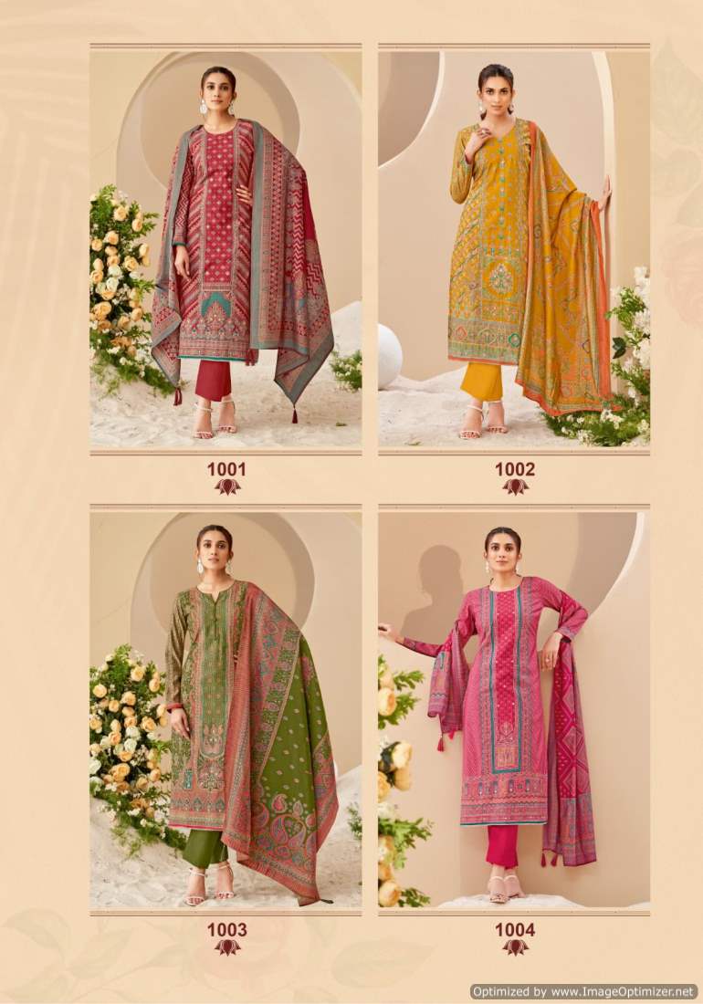 Payal Vol 1 By Suryajyoti Modal Embroidery Printed Dress Material Wholesalers In Delhi
